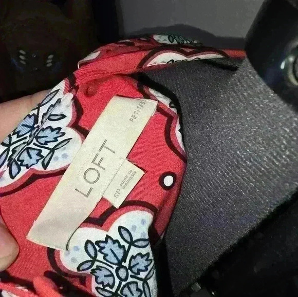 Loft small petite sleevless dress top - Picture 4 of 4